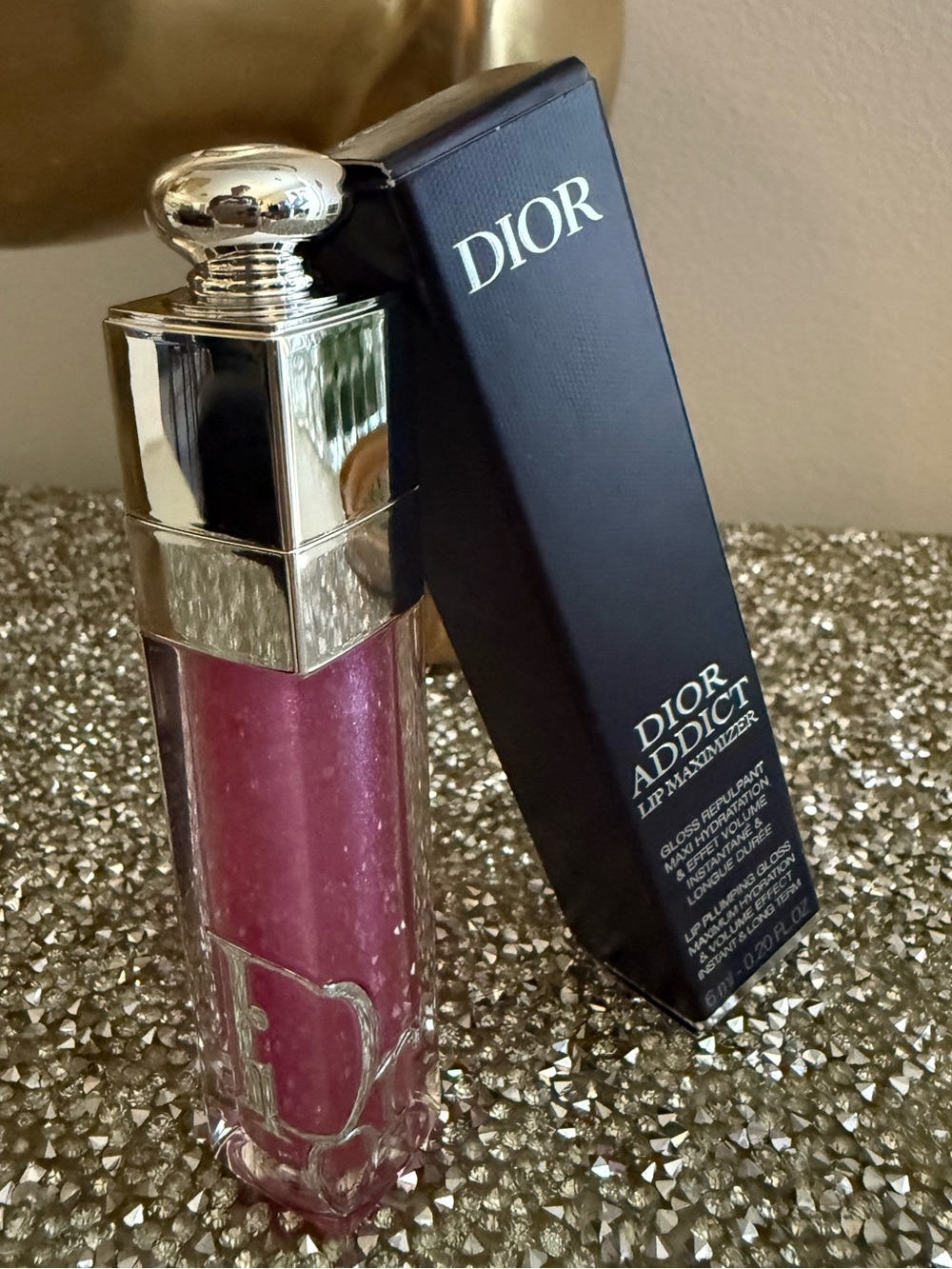 Dior Women NEW Addict Lip Maximizer 003 Purple Pink Holo Gloss 6ml
